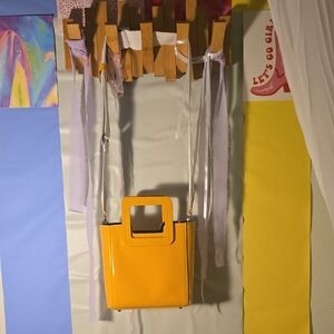STAUD Vibrant Yellow Mini Bag